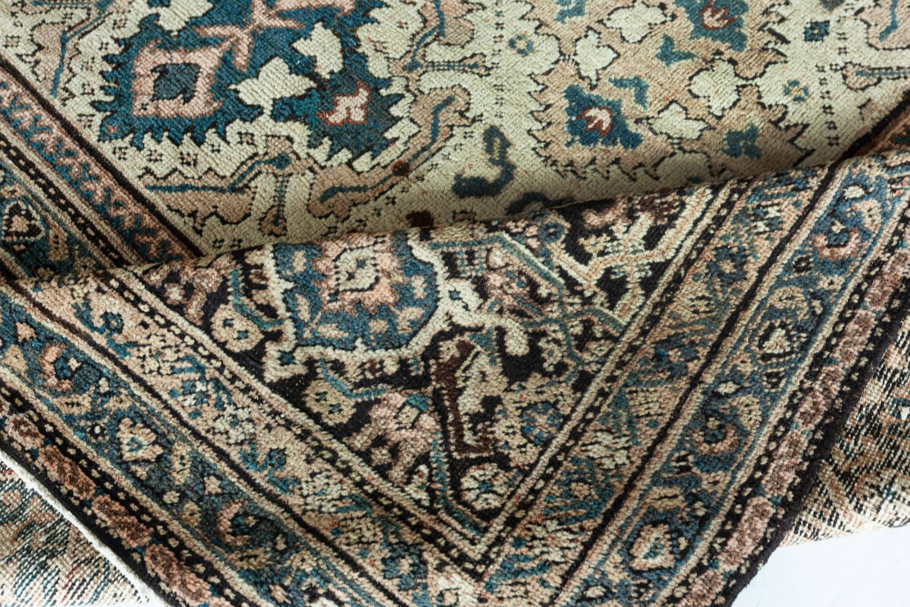 Authentic 19th Century Persian Sultanabad Handmade Wool Carpet , index ...