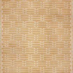 Mid-Century Modern Scandinavian Flatweave Wool Rug , Index: BB4839