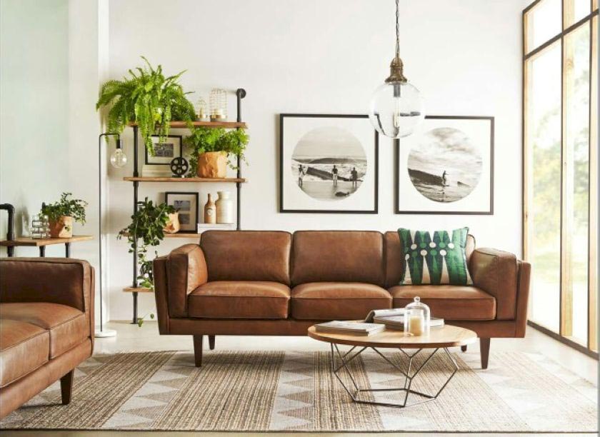 Mid Century Modern Living Room Ceeling Fan