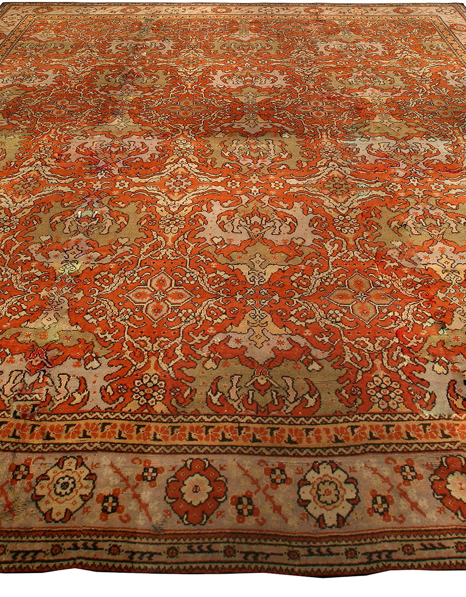 Oversized Vintage English Axminster Carpet BB1796 by Doris Leslie Blau