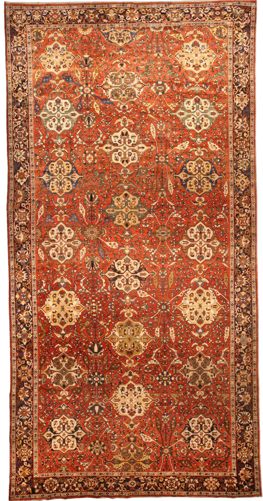 Antique Persian Sultanabad Rug , Index: BB4360