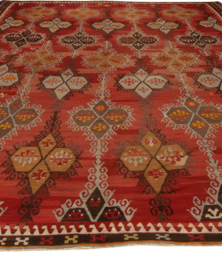 Antique Turkish Kilim Rug BB5428 by DLB