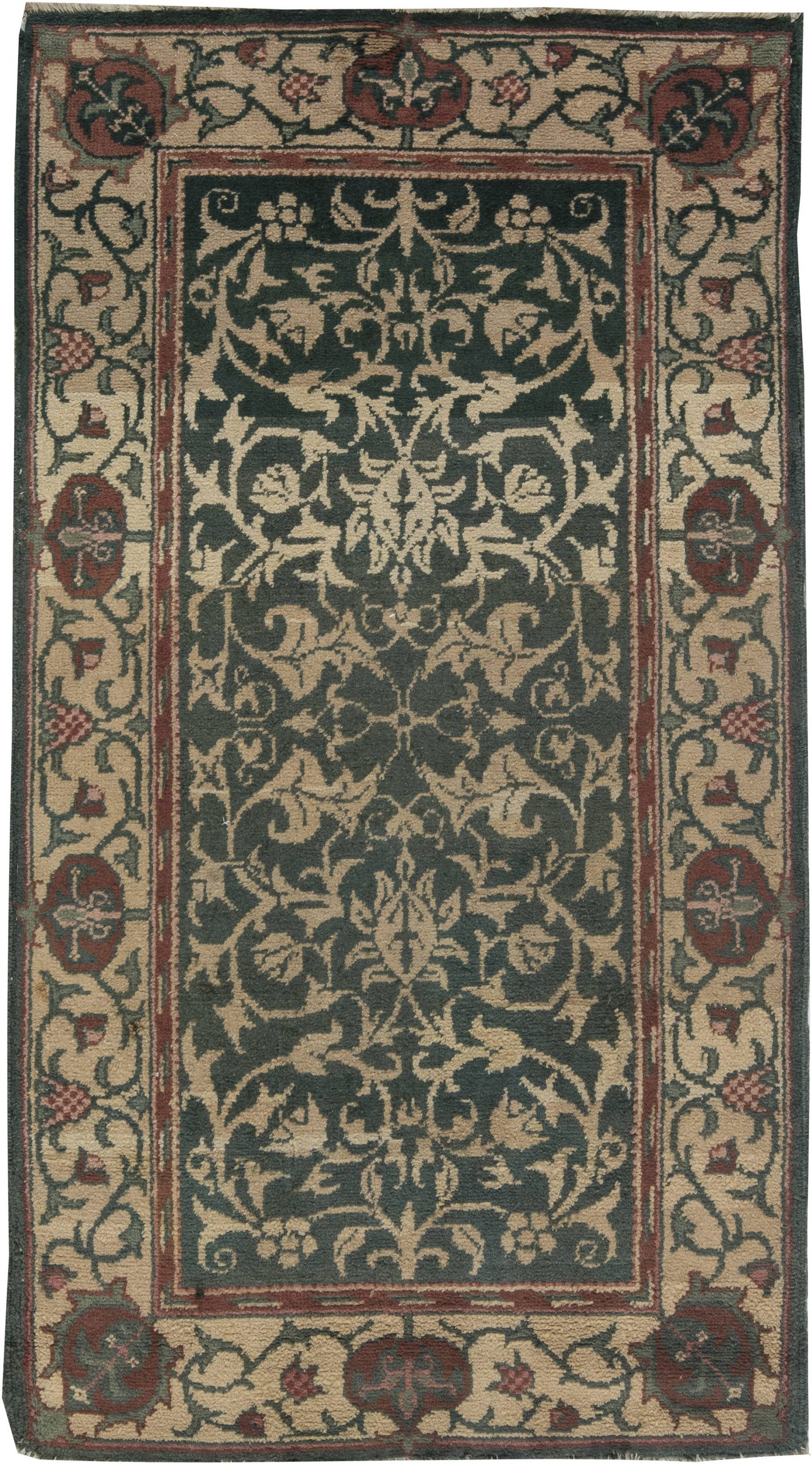 Vintage William Morris Rug BB6379 by DLB