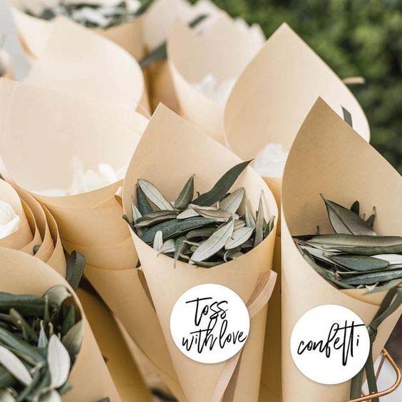 Natural Wedding Confetti  Everything you need to know - Want That Wedding  ~ A UK Wedding Inspiration & Wedding Ideas Blog