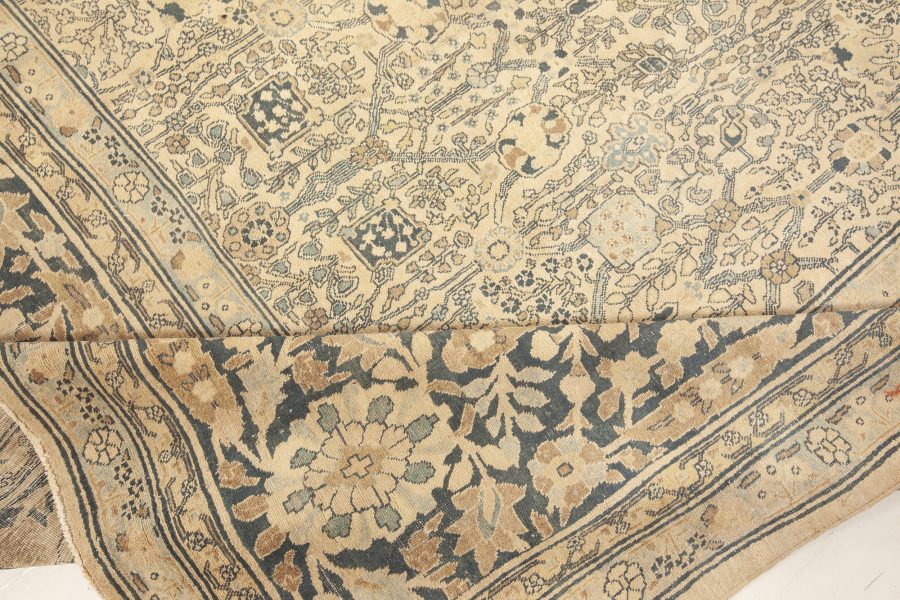 Large Antique Persian Tabriz Rug , index: BB7666